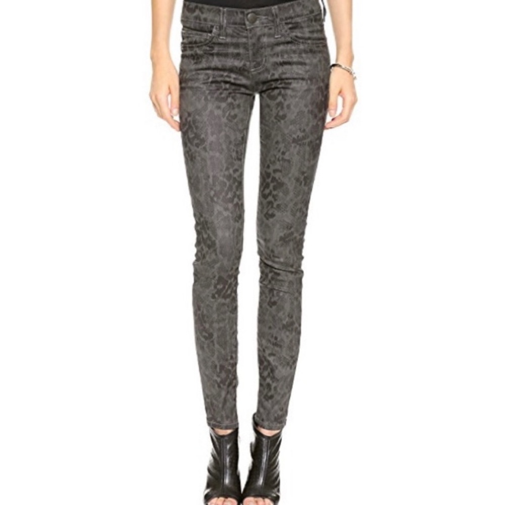 Current/Elliot Rattlesnake Print Pants Size 26 NWT